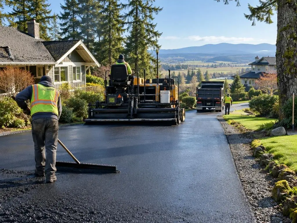 Asphalt Driveway Paving in Corvallis, OR