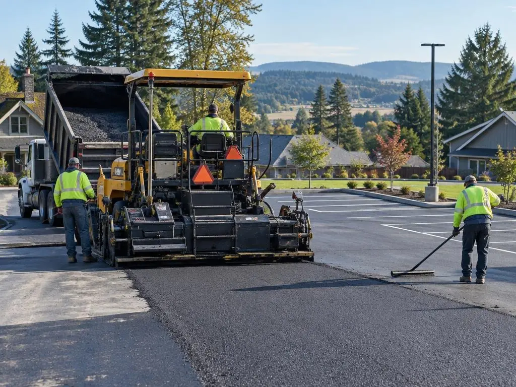 Parking Lot Paving in Corvallis, OR